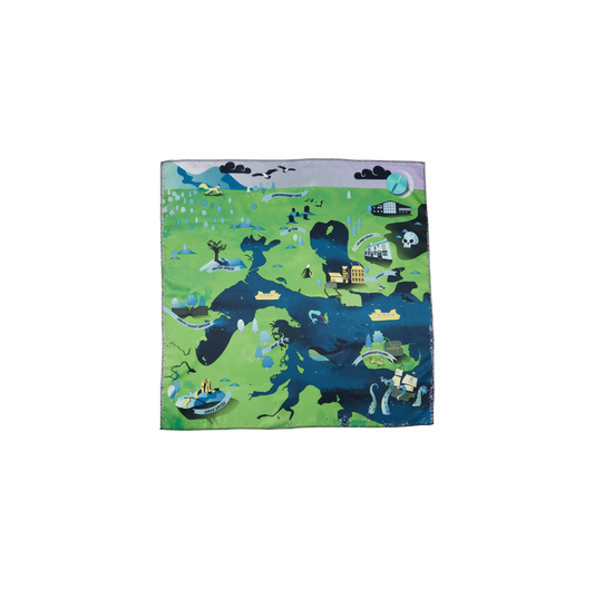 Treasure Map Knot Wrap - US 5535